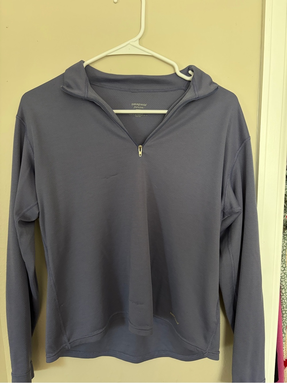 Patagonia Women's Half-Zip Pullover - Dusty Lavender Blue